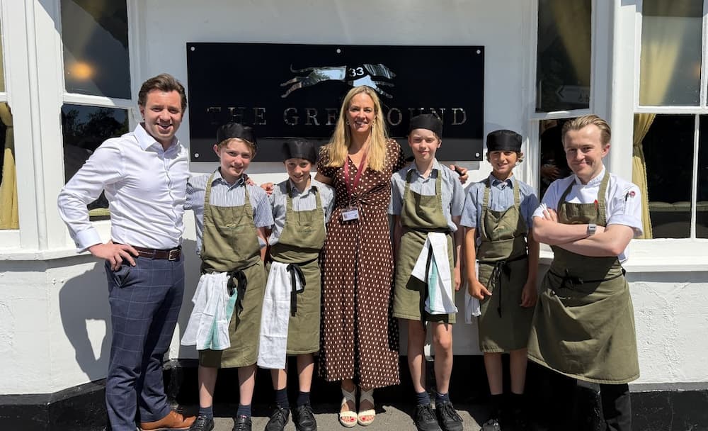 The Greyhound Welcomes Beacon Pupils for an Exclusive Chef & Dining Experience
